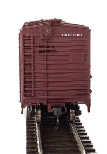 Walthers Mainline 2251 HO 40ft ACF Welded Boxcar w/8ft Youngstown Door - Ready to Run - Chicago & Eastern Illinois #3301 - Hobbytech Toys