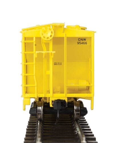 Walthers Mainline 7019 HO 50ft Pullman-Standard PS-2 2893 3-Bay Covered Hopper - Ready to Run - Chicago & North Western(TM) #95466 - Hobbytech Toys