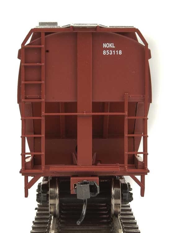 Walthers Mainline 7692 HO 60ft NSC 5150 3-Bay Covered Hopper - Ready to Run - Canadian National #853118 - Hobbytech Toys