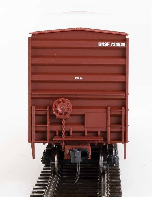 Walthers Mainline HO 50ft ACF Exterior Post Boxcar - Ready to Run - Burlington Northern Santa Fe #724829 - Hobbytech Toys