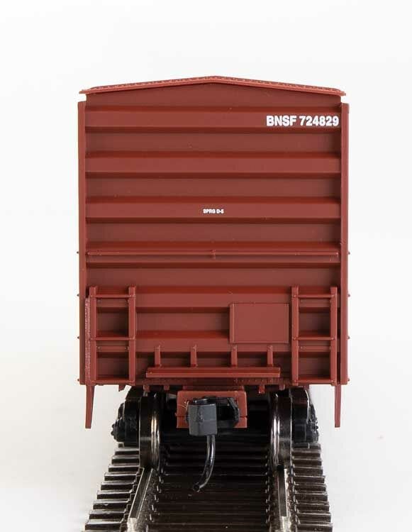 Walthers Mainline HO 50ft ACF Exterior Post Boxcar - Ready to Run - Burlington Northern Santa Fe #724829 - Hobbytech Toys