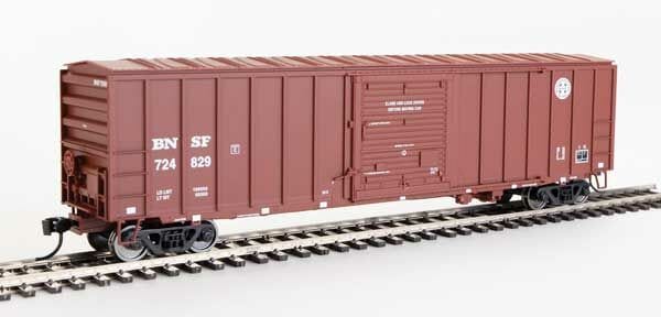 Walthers Mainline HO 50ft ACF Exterior Post Boxcar - Ready to Run - Burlington Northern Santa Fe #724829 - Hobbytech Toys