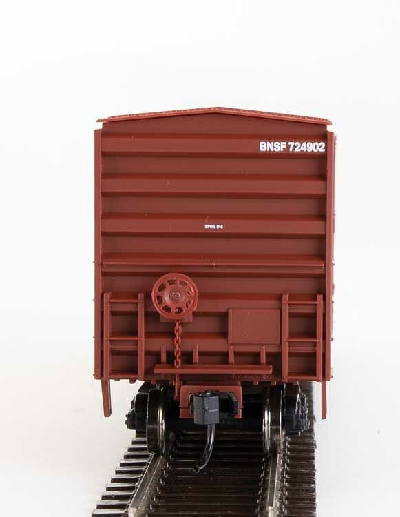 Walthers Mainline HO 50ft ACF Exterior Post Boxcar - Ready to Run - Burlington Northern Santa Fe #724902 - Hobbytech Toys