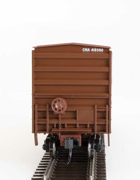 Walthers Mainline HO 50ft ACF Exterior Post Boxcar - Ready to Run - Canadian National CNA #419380 (Boxcar Red, Large Noodle Logo) - Hobbytech Toys