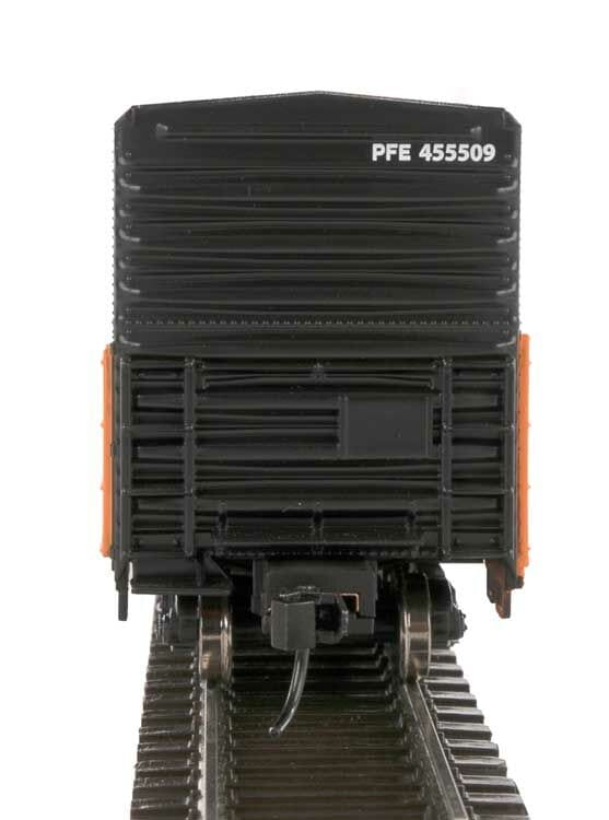 Walthers Mainline HO 57ft Mechanical Reefer - Ready to Run - Pacific Fruit Express(TM) #455509 (orange, black, white) - Hobbytech Toys