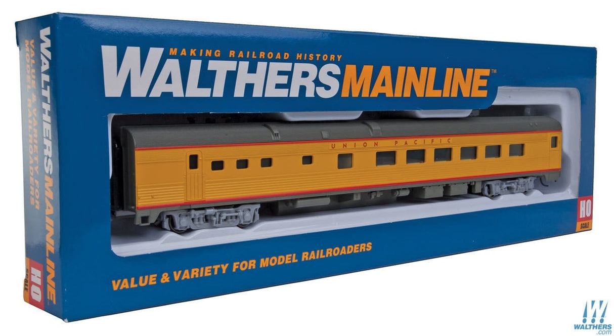 Walthers Mainline HO 85ft Budd Diner - Ready to Run - Union Pacific (Armour Yellow, gray, red) Walthers Mainline TRAINS - HO/OO SCALE