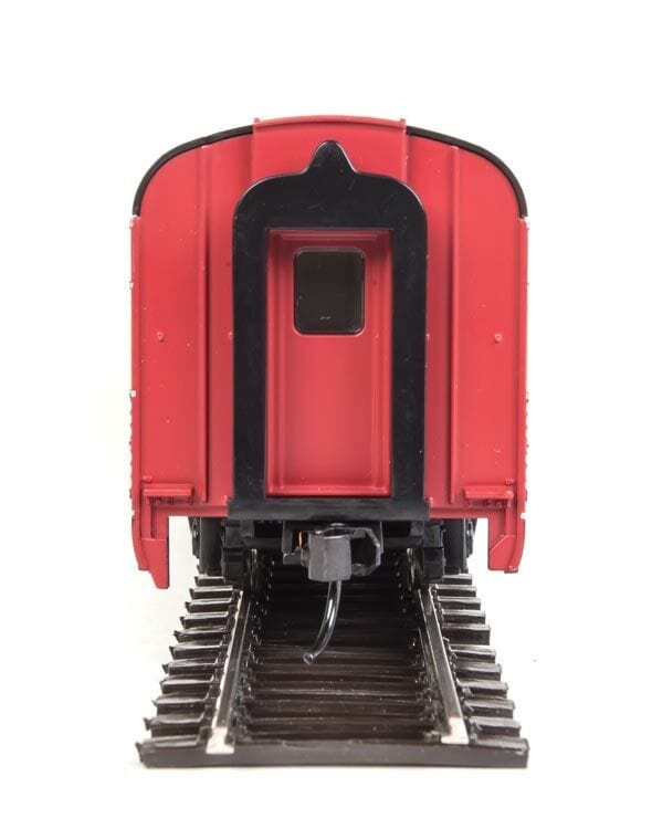 Walthers Mainline HO 85ft Budd Large-Window Coach - Ready to Run - Southern Pacific(TM) (Daylight; red, orange, black) - Hobbytech Toys