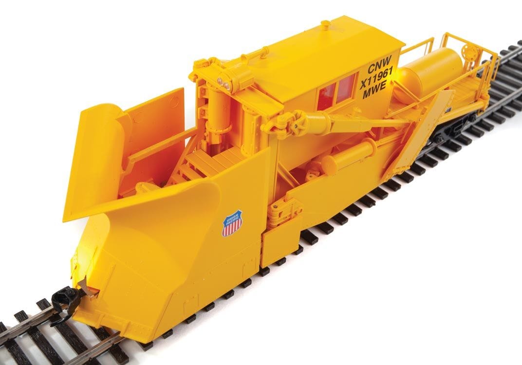 Walthers Proto 110120 HO Jordan Spreader - Ready to Run - Chicago & North Western(TM)-Union Pacific(R) X11961 (yellow) - Hobbytech Toys