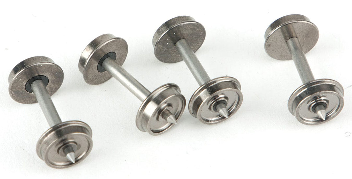 Walthers Proto 2300 HO 33 Turned Metal RP-25 Wheelsets - With Metal Axles pkg(12) - Hobbytech Toys