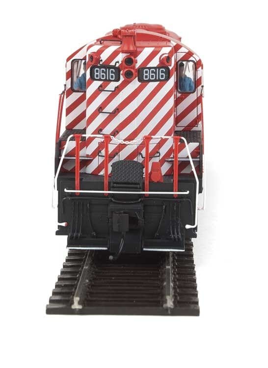 Walthers Proto 42702 HO EMD GP9 Phase II - LokSound 5 Sound and DCC - Canadian Pacific CPR #8616 (Action Red, white, black; Multimark Logo) - Hobbytech Toys