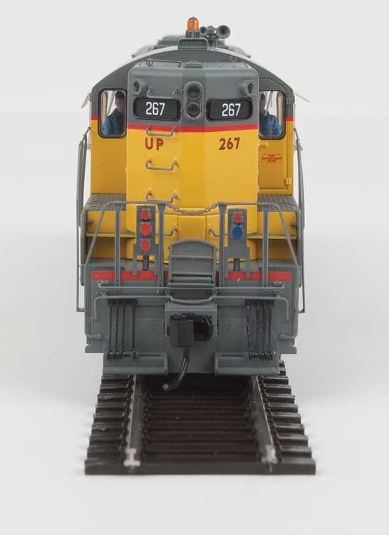 Walthers Proto 42711 HO EMD GP9 Phase II - LokSound 5 Sound and DCC - Union Pacific(R) #267 (Armour Yellow, gray, red) - Hobbytech Toys