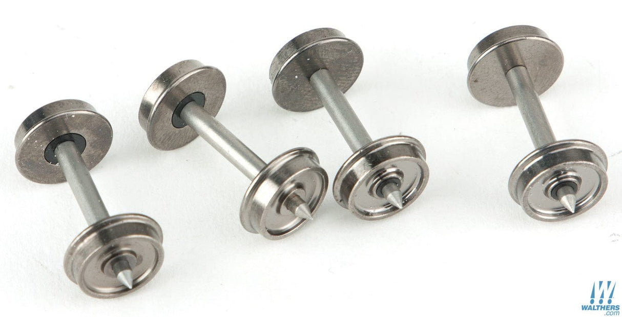 Walthers Proto HO 33in Turned Metal Wheelsets - With Metal Axles pkg(100) Walthers Proto TRAINS - HO/OO SCALE