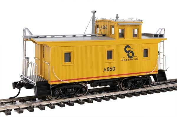 Walthers Proto HO DM&IR Class G2 Wood Caboose - Ready to Run - Chesapeake & Ohio #A560 - Hobbytech Toys