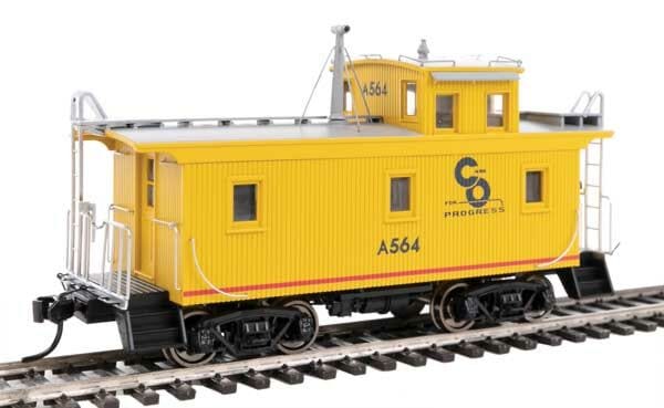 Walthers Proto HO DM&IR Class G2 Wood Caboose - Ready to Run - Chesapeake & Ohio #A564 - Hobbytech Toys