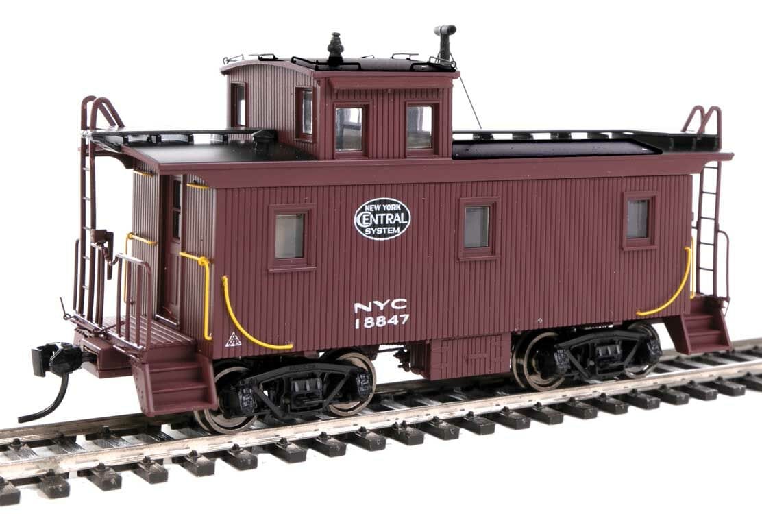 Walthers Proto HO DM&IR Class G2 Wood Caboose - Ready to Run - New York Central #18847 - Hobbytech Toys