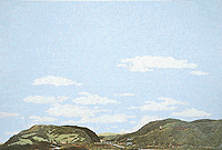Walthers SceneMaster HO Background Scene 24 x 36in 60 x 90cm - Instant Horizons(TM) - Country to Eastern Foothills Walthers SceneMaster TRAINS - HO/OO SCALE