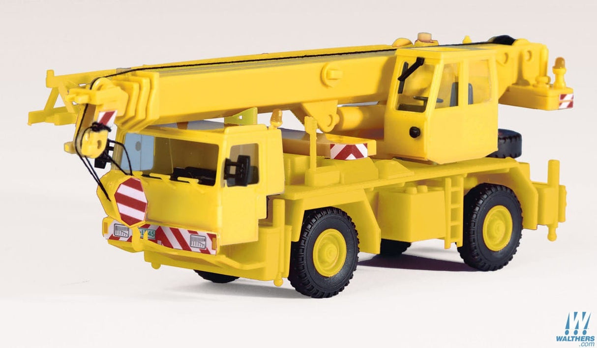 Walthers SceneMaster HO Two-Axle Truck Crane - Kit Walthers SceneMaster TRAINS - HO/OO SCALE