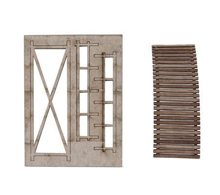 Walthers Scenemasters HO Footbridge Walthers TRAINS - HO/OO SCALE