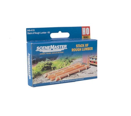 Walthers Scenemasters HO Stack of Rough Lumber Kit Walthers SceneMaster TRAINS - HO/OO SCALE