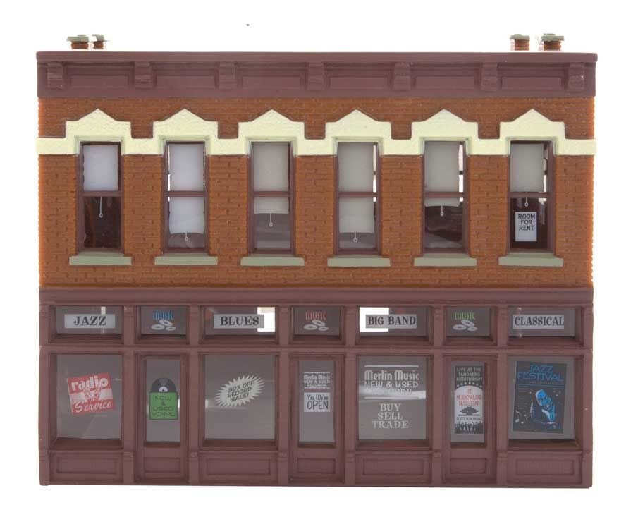 Walthers Trainline 806 HO Gemini Building - Assembled - 4-1/4 x 3-5/8 x 3-3/8 10.7 x 9.2 x 8.5cm - Hobbytech Toys