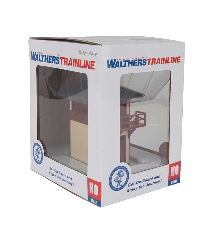 Walthers Trainline 931-810 HO Trackside Signal Tower - Assembled Walthers Trainline TRAINS - HO/OO SCALE