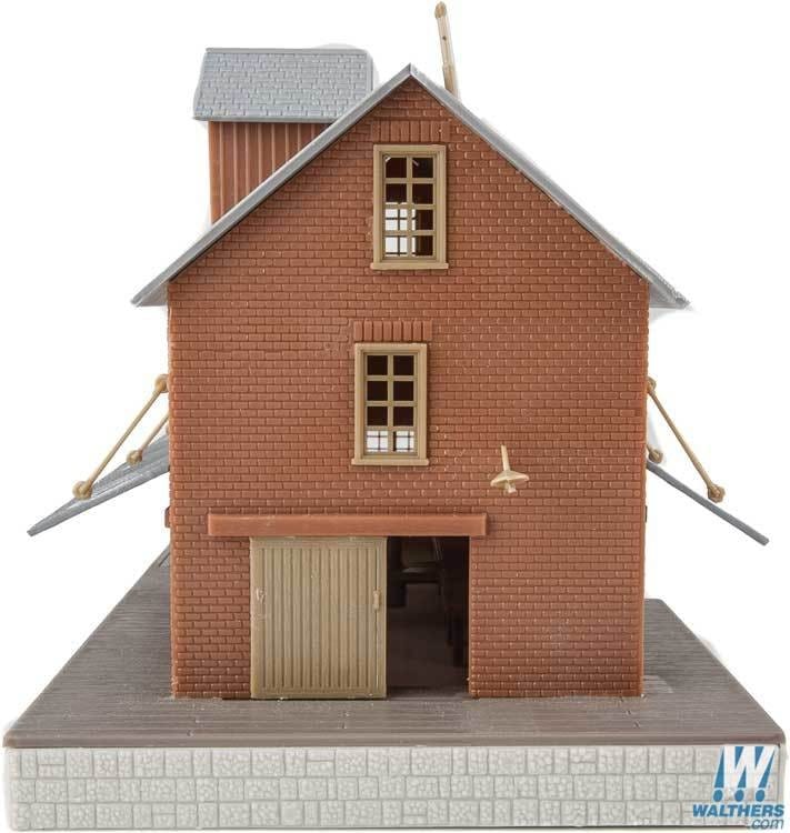 Walthers Trainline HO Brick Freight House - Kit Walthers Trainline TRAINS - HO/OO SCALE