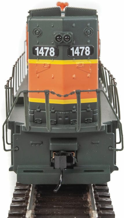 Walthers Trainline HO EMD GP15-1 - Standard DC - Burlington Northern & Santa Fe (green, orange, yellow) - Hobbytech Toys