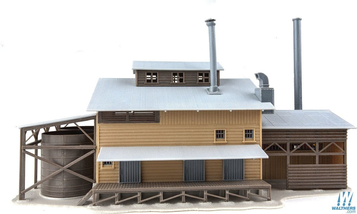 Walthers Trainline HO Factory - Kit - 12 x 5-9/16 x 6-3/8in 30.5 x 14.1 x 16.2cm Walthers Trainline TRAINS - HO/OO SCALE