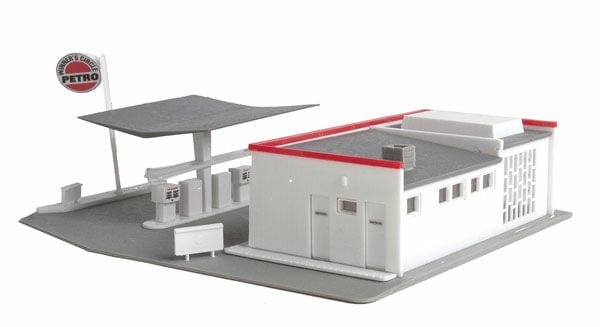 Walthers Trainline HO Gas Station - Kit - Hobbytech Toys