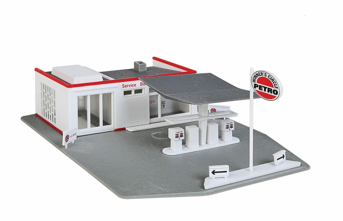 Walthers Trainline HO Gas Station - Kit - Hobbytech Toys