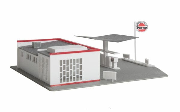 Walthers Trainline HO Gas Station - Kit - Hobbytech Toys