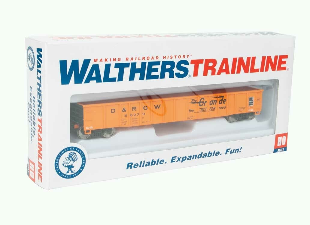 Walthers Trainline HO Gondola - Ready to Run - Denver & Rio Grande Western(TM) - Hobbytech Toys