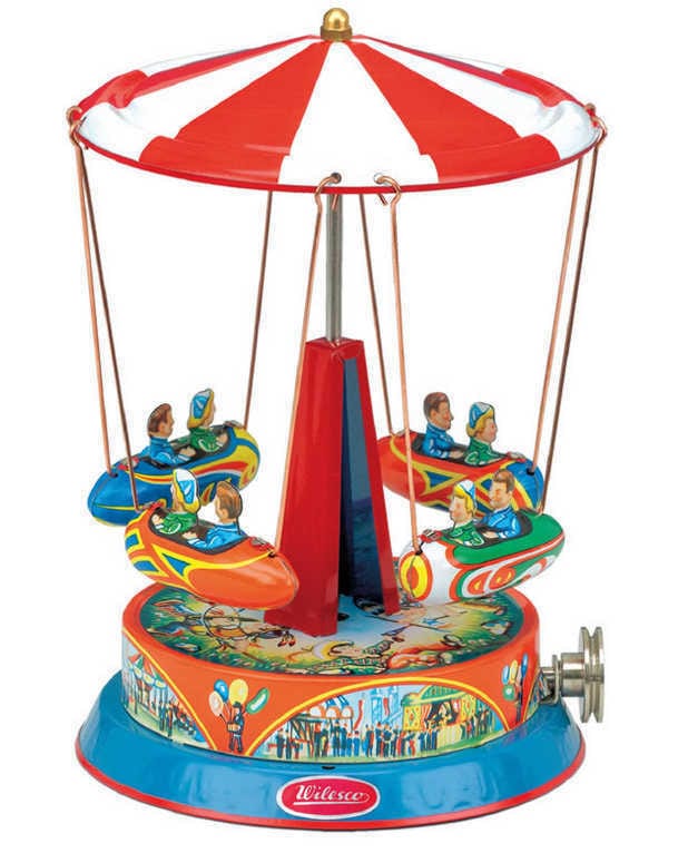 Wilesco M70 Roundabout W/Gondolas Wilesco STEAM ENGINES