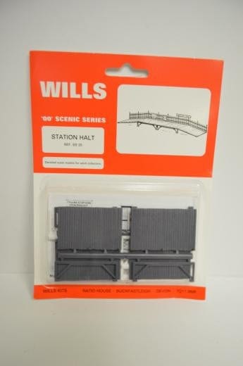 Wills Ss25 HO/OO Station Halt Wills TRAINS - HO/OO SCALE