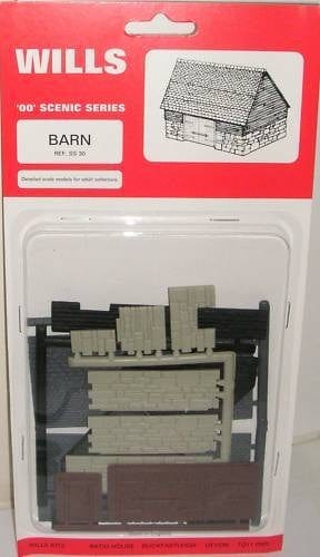 Wills Ss30 HO/OO Barn Wills TRAINS - HO/OO SCALE