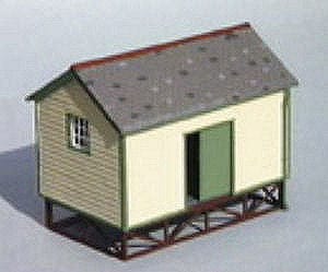 Wills SS63 OO/HO Goods Yard Store Kit Wills TRAINS - HO/OO SCALE