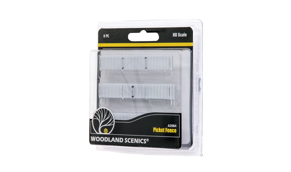 Woodland Scenics A2984 HO Picket Fence Woodland Scenics TRAINS - HO/OO SCALE