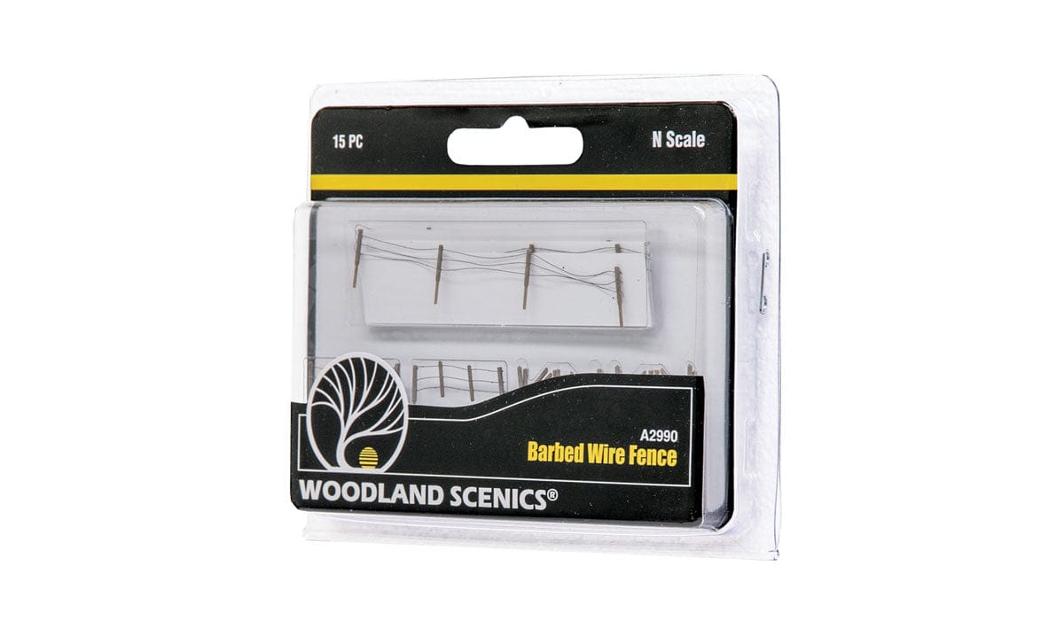 Woodland Scenics A2990 N Barbed Wire Fence Woodland Scenics TRAINS - N SCALE