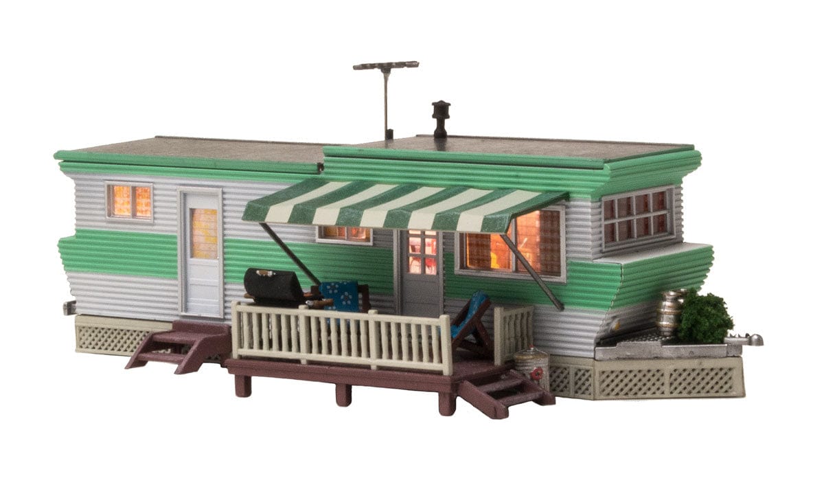 Woodland Scenics BR4950 N Built-Up Grillin & Chillin Trailer Woodland Scenics TRAINS - N SCALE