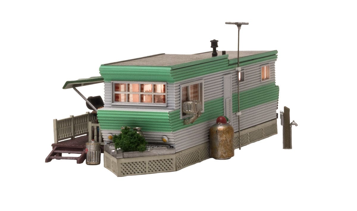 Woodland Scenics BR4950 N Built-Up Grillin & Chillin Trailer Woodland Scenics TRAINS - N SCALE