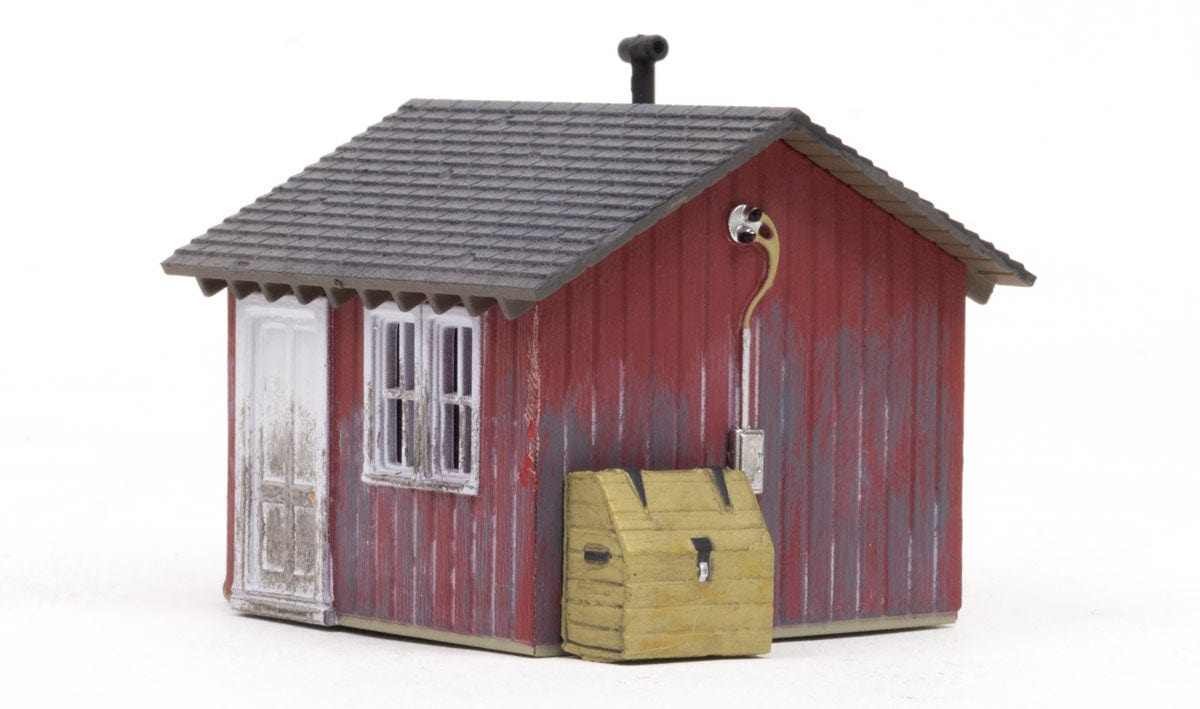 Woodland Scenics BR5057 HO Built-Up Work Shed Woodland Scenics TRAINS - HO/OO SCALE