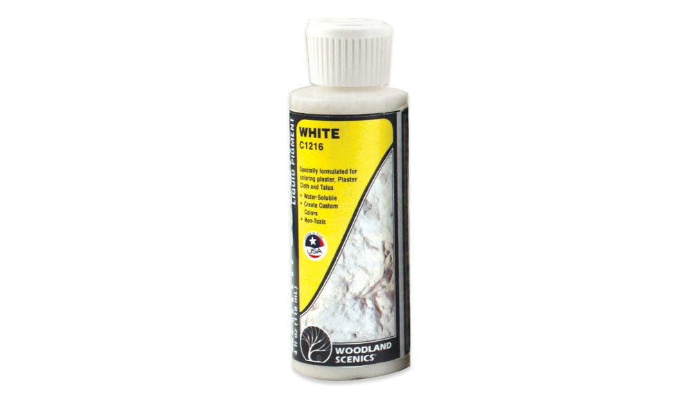 Woodland Scenics C1216 White Liquid Pigment Woodland Scenics PAINT, BRUSHES & SUPPLIES