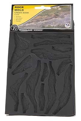 Woodland Scenics C1245 Rock Mold Creek Bank Woodland Scenics TRAINS - SCENERY