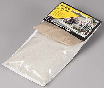 Woodland Scenics C1286 Gravel Gray Fine Woodland Scenics TRAINS - SCENERY