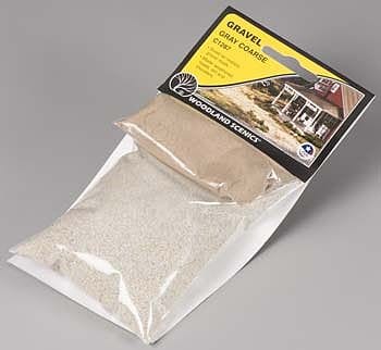 Woodland Scenics C1287 Gravel Gray Coarse Woodland Scenics TRAINS - SCENERY