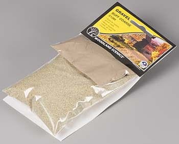 Woodland Scenics C1289 Gravel Buff Coarse Woodland Scenics TRAINS - SCENERY