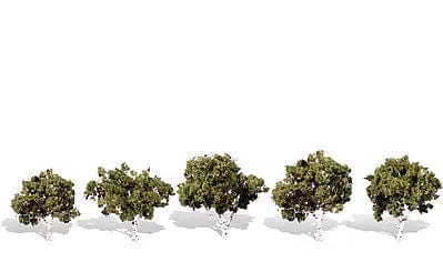 Woodland Scenics Classic Trees Waters Edge 1.25-2in (5pcs) Woodland Scenics TRAINS - SCENERY