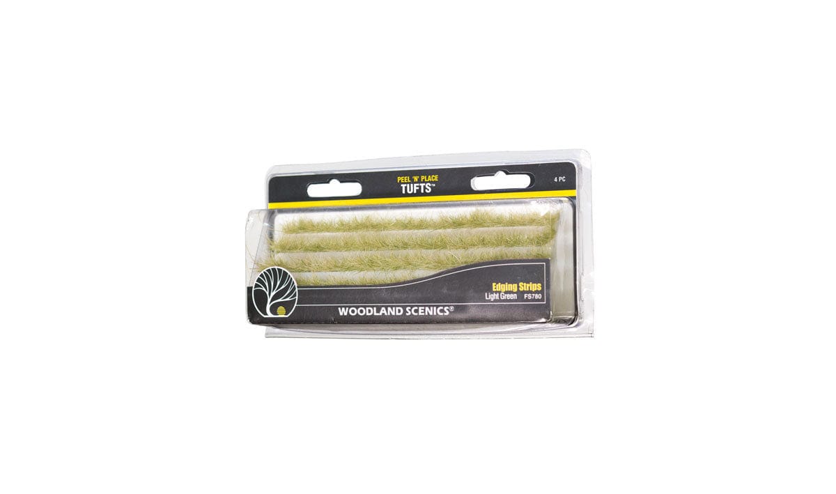 Woodland Scenics FS780 Light Green Edging Strips Woodland Scenics TRAINS - SCENERY