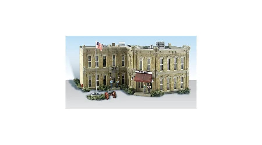 Woodland Scenics HO B/U Municipal Building Woodland Scenics TRAINS - HO/OO SCALE