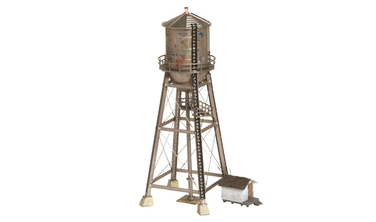Woodland Scenics HO Built-Up Rustic Water Tower Woodland Scenics TRAINS - HO/OO SCALE